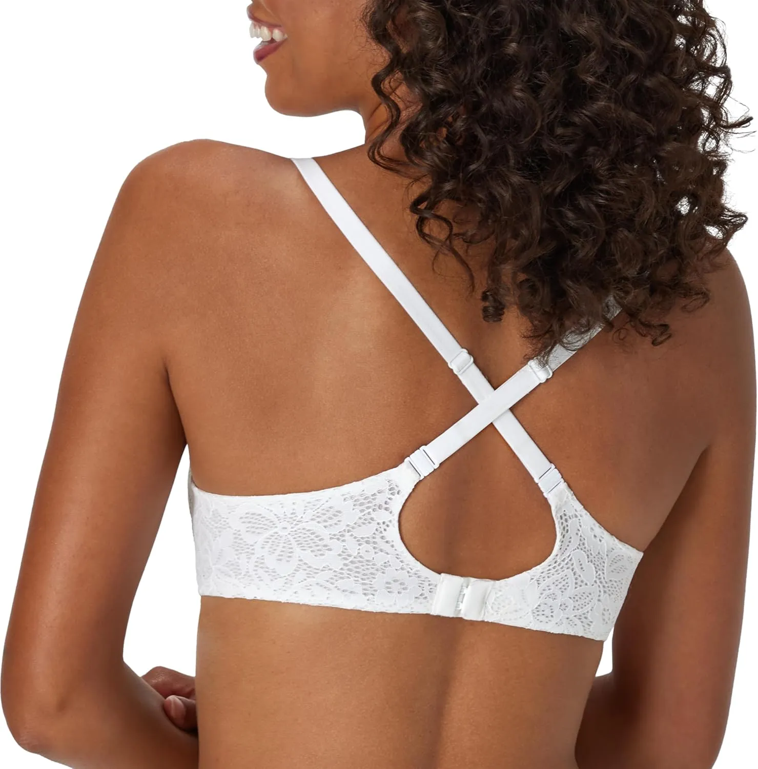 Maidenform Women's Custom Lift, One Fab Fit Underwire, Convertible Straps, Full Coverage Bra