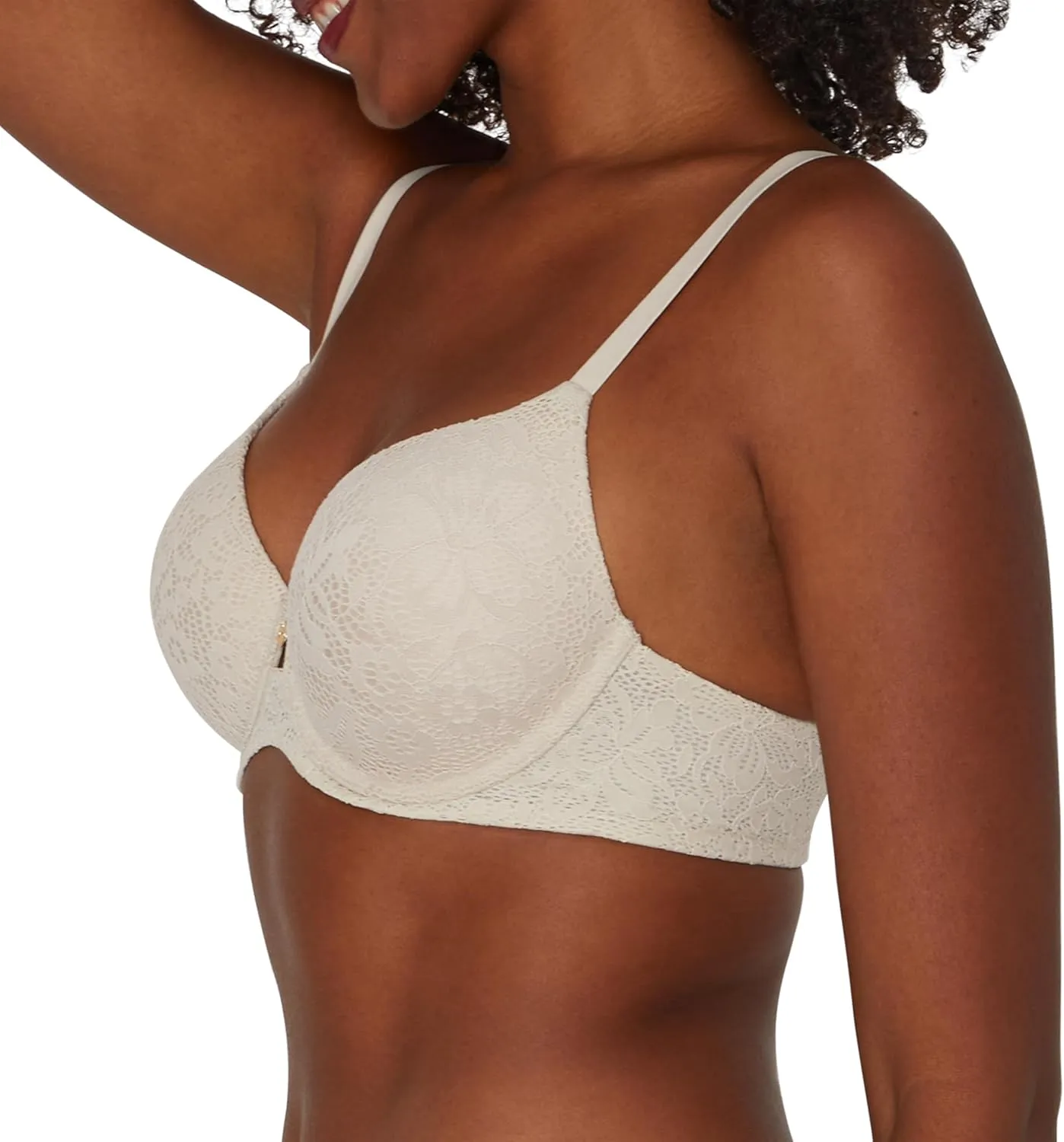 Maidenform Women's Custom Lift, One Fab Fit Underwire, Convertible Straps, Full Coverage Bra