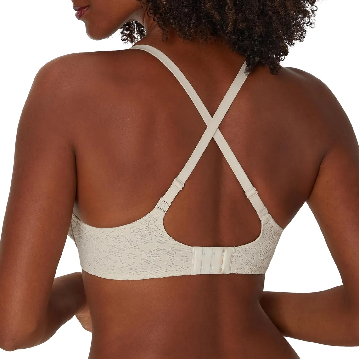 Maidenform Women's Custom Lift, One Fab Fit Underwire, Convertible Straps, Full Coverage Bra