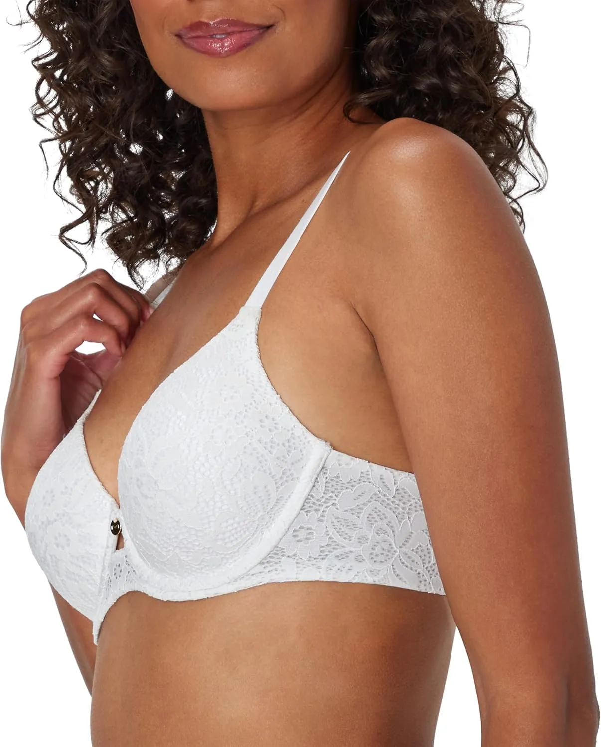 Maidenform Women's Custom Lift, One Fab Fit Underwire, Convertible Straps, Full Coverage Bra