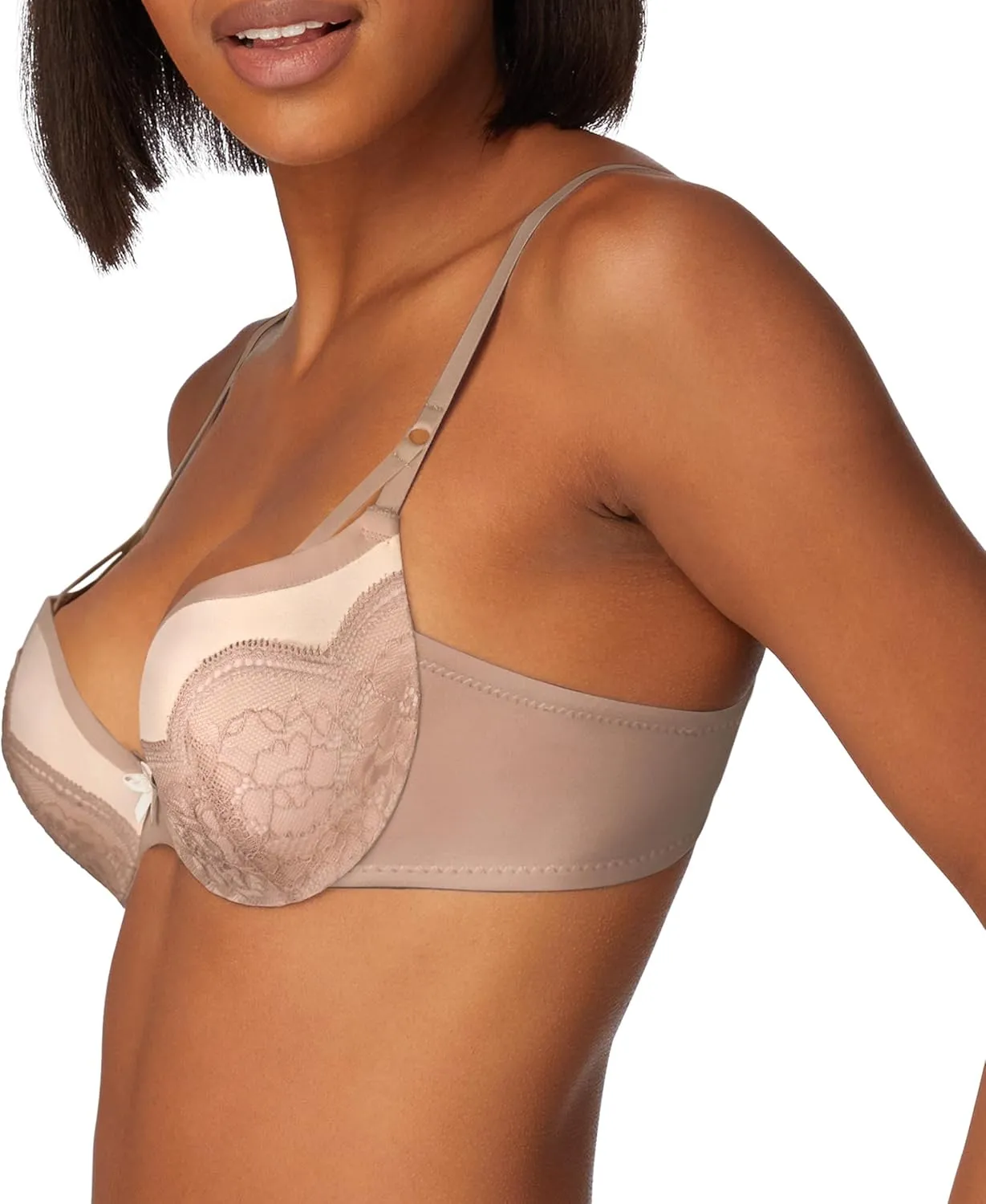Maidenform womens Love the Lift Underwire Demi Bra,With Push-up Cups