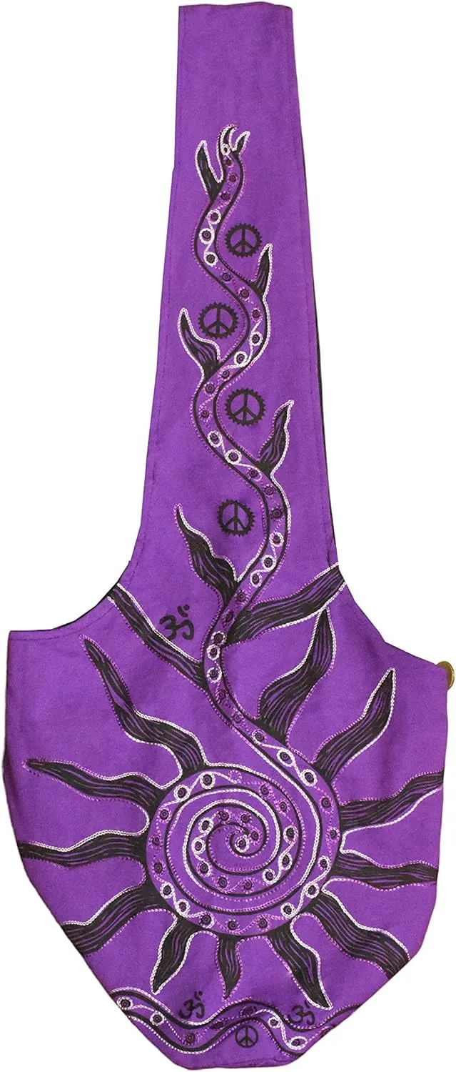 Mandala Crafts Hippie Bag for Women - Boho Purse Hobo Crossbody Bags for Women