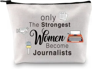 MBMSO Journalist Bag for Women Journalist Travel Bag Journalism Gifts only the Strongest Women Become Journalists