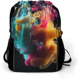 Melt In The Water Drawstring Backpack Draw String Bag Sports Gym Bags Cinch Bag Gift Bags Travel Sackpack