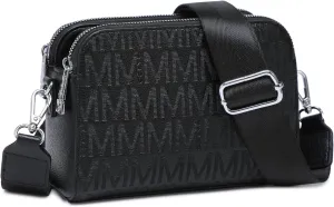 MKP COLLECTION Crossbody Bags for Women Small Shoulder Purses with Adjustable Wide Strap, Triple Zip Design