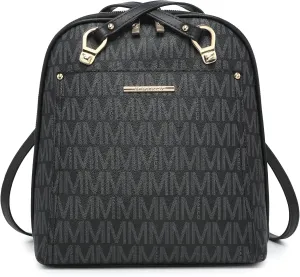 MKP COLLECTION Womens Convertible Backpack Purse Multi-Pocket Handbag Fashion Designer Ladies Shoulder Satchel Bag for Travel College Work