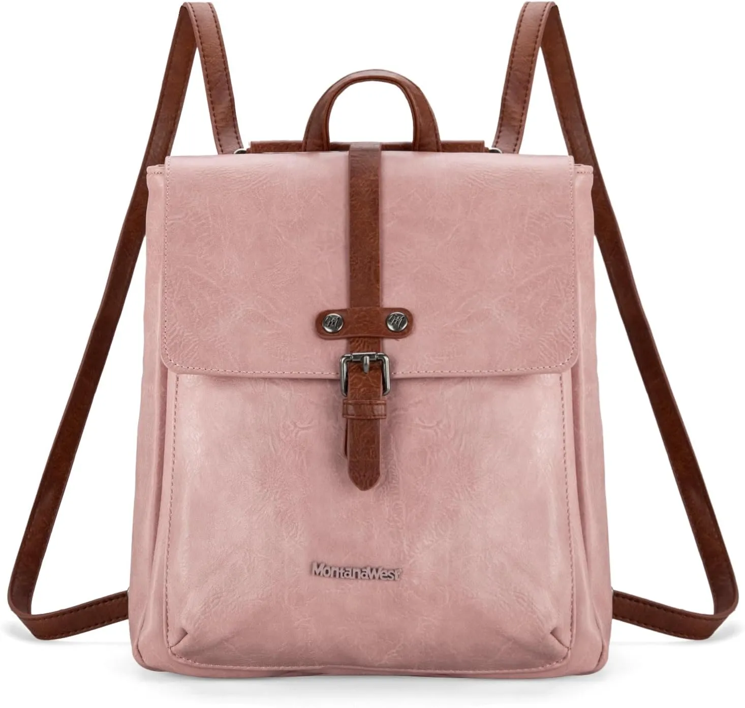 Montana West Medium Backpack Purse for Women Casual Convertible Crossbody Backpack for Travel Work