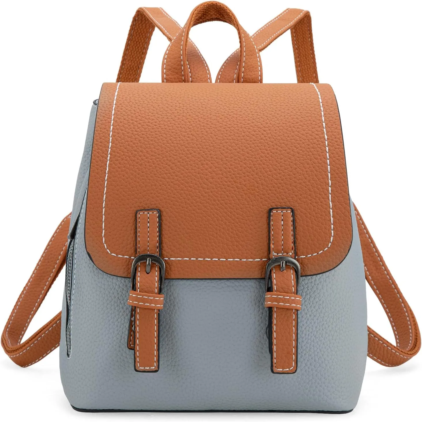 Montana West Small Backpack Purse for Women Vegan Leather Mini Backpack Cute Convertible Shoulder Bag
