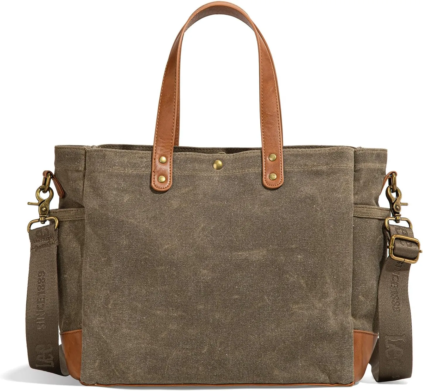 Montana West x Lee Tote Bag for Women Waxed Canvas Shoulder Handbags Crossbody Bag with Adjustable Strap