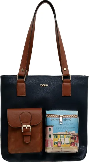 Multi Pocket Shoulder Bags for Women - Vegan Leather and Unique Design Handmade Womens Bags