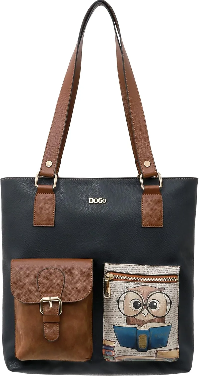 Multi Pocket Shoulder Bags for Women - Vegan Leather and Unique Design Handmade Womens Bags