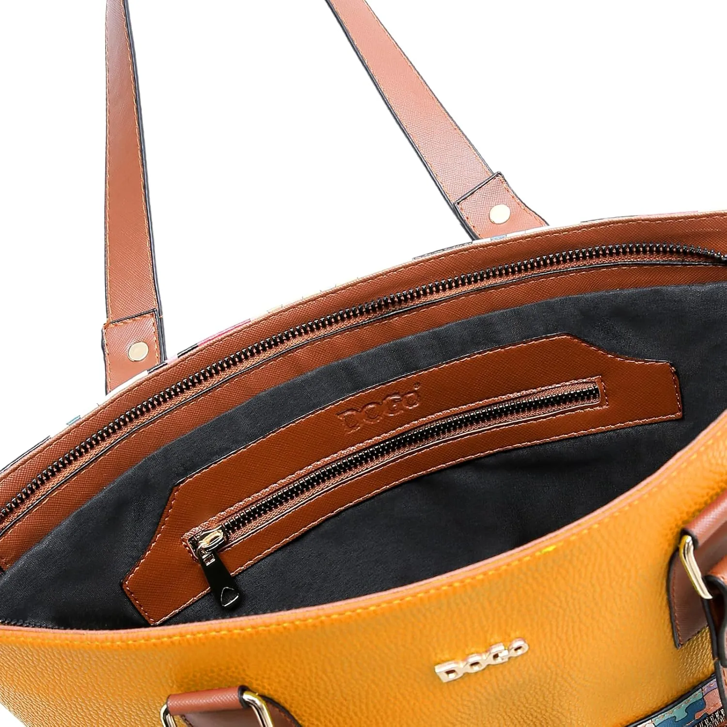 Multi Pocket Shoulder Bags for Women - Vegan Leather and Unique Design Handmade Womens Bags
