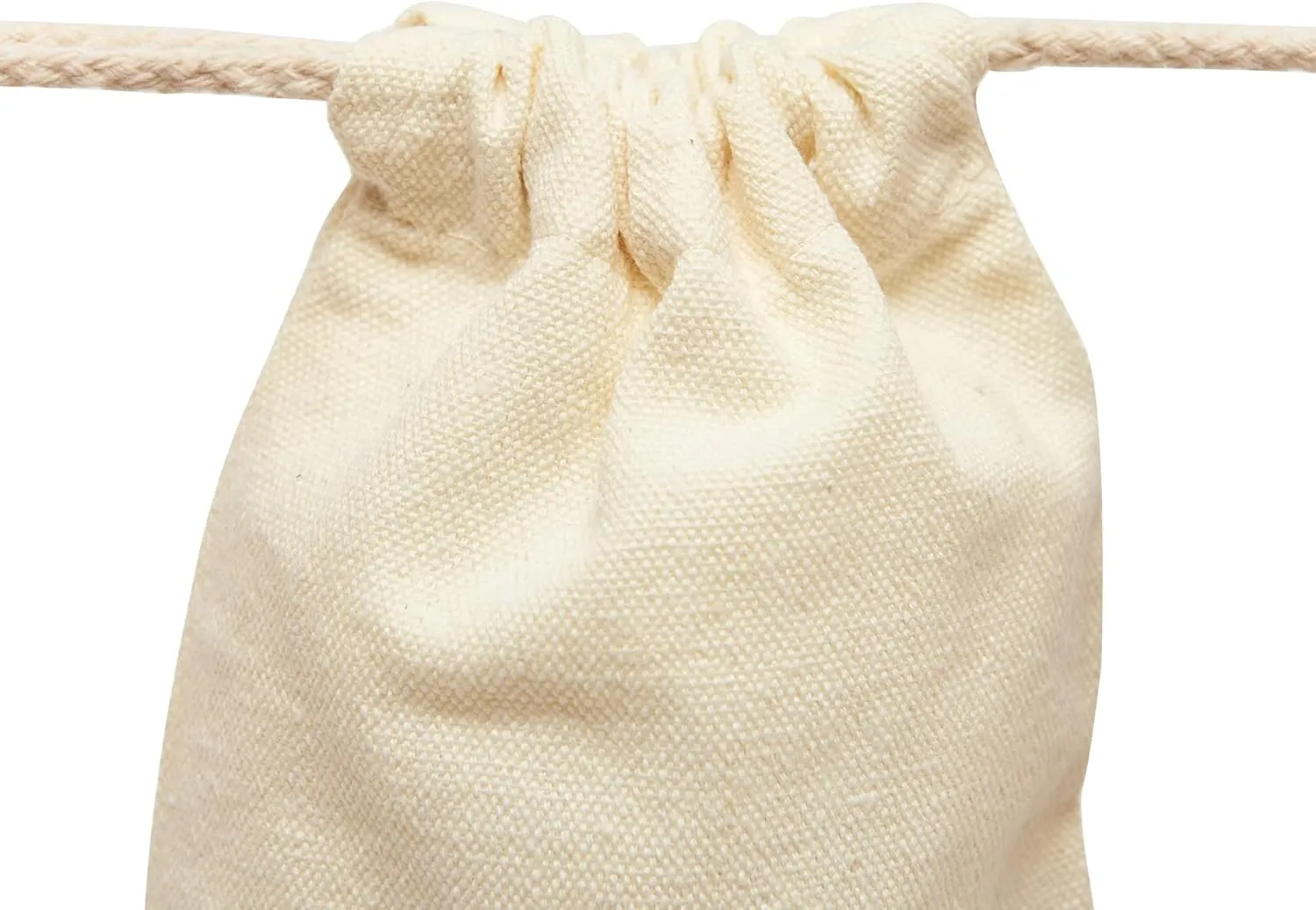 Multifunctional Canvas Drawstring Bags Reusable Cotton Storage Bag Home Travel Organizer Sort Pocket Laundry Bag pack