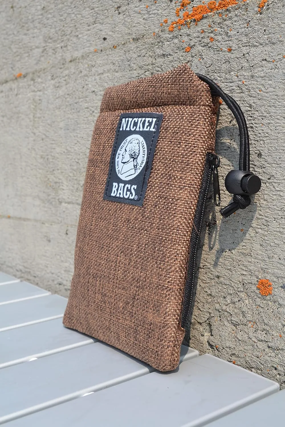 Nickel Bags Combo Pouch | Travel Organizer with Padded Interior (6 Inch, Brown)