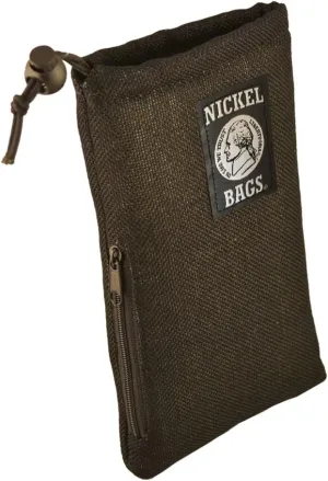 Nickel Bags Combo Pouch | Travel Organizer with Padded Interior (7 Inch, Black)