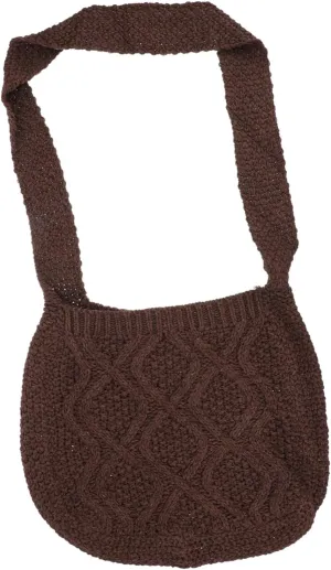 NOLITOY Unique Handmade Woven Crochet Bag Large Crossbody Tote for Women Retro Style Shoulder Bag for Occasions