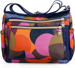 NOTAG Nylon Purses Lightweight Shoulder Bags Multipockets Crossbody Handbags with Adjustable Shoulder Strap