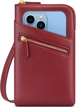 nuoku Small Crossbody Bags for Women Designer Cell Phone Bag Wallet Purses Adjustable Strap