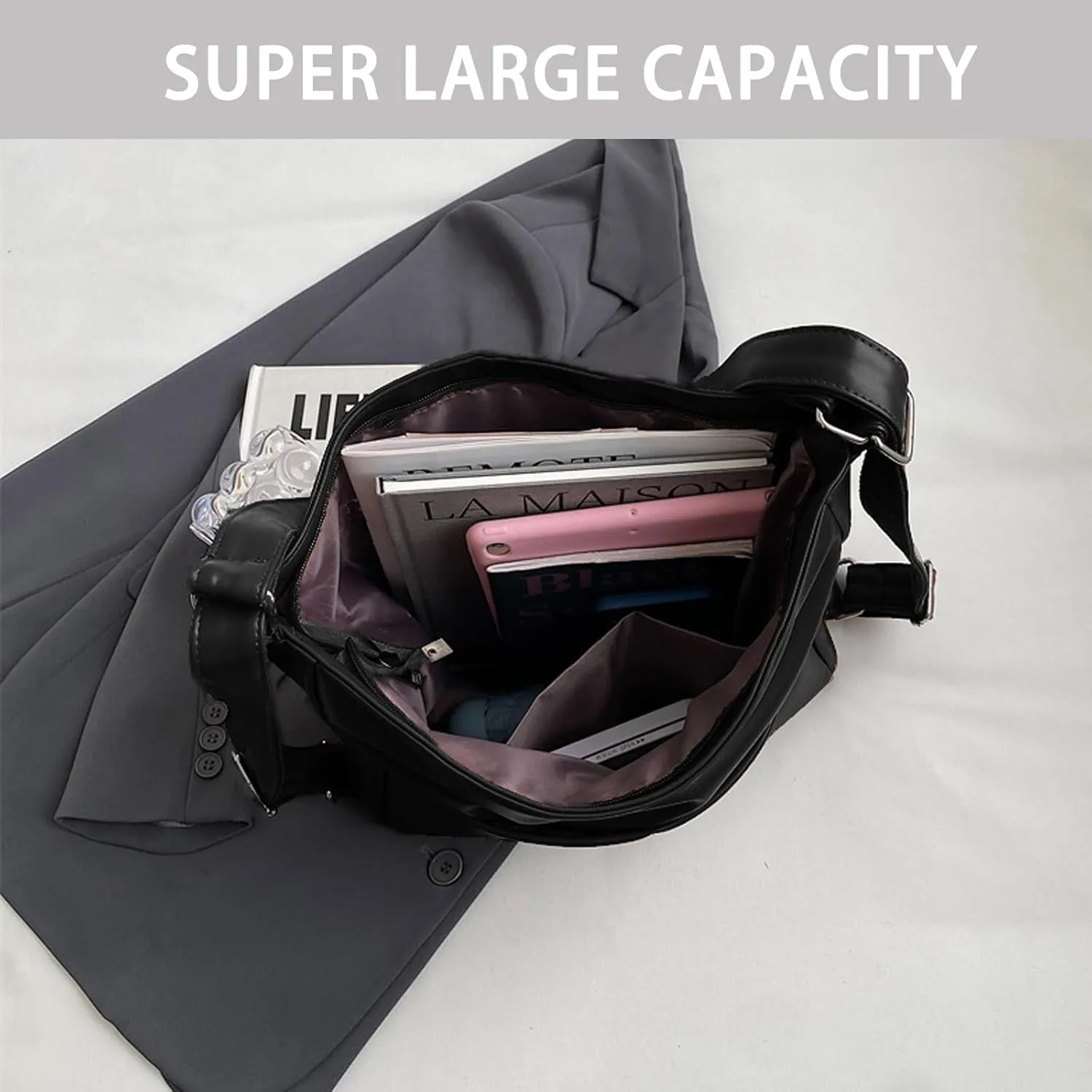 PILCAVE Convertible Tote Bag Backpack Purse for Women Multi Pocket Tote Bag Handbags Crossbody Shoulder Bag