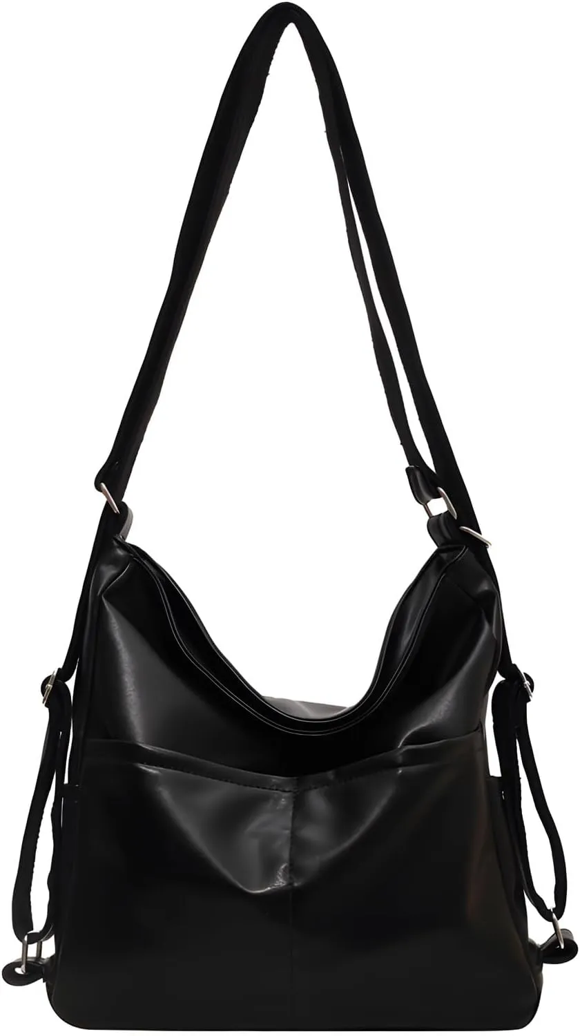 PILCAVE Convertible Tote Bag Backpack Purse for Women Multi Pocket Tote Bag Handbags Crossbody Shoulder Bag