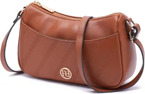 Prettyzys Women’s Shoulder Bag,Small Size Crossbody Bags，Vegan Leather Purses For Women With Adjustable Strap Handbags