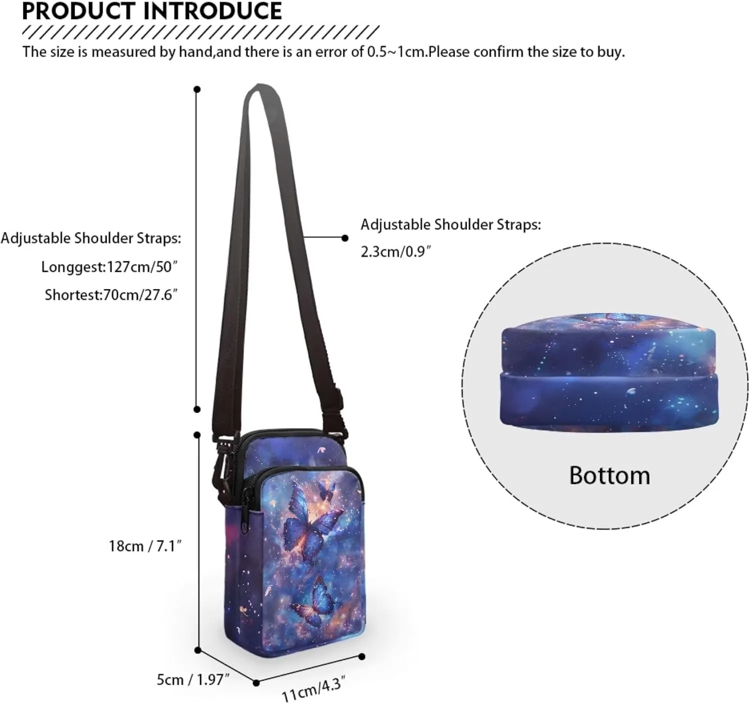 Purses for Women Crossbody Bag Small with Adjustable Strap for Daily Use