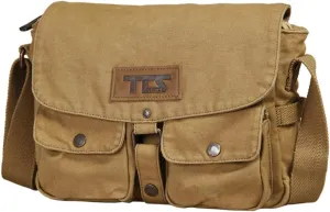 Retro Canvas Messenger Bag - Durable Multi-functional Crossbody Shoulder Bag with Multiple Pockets