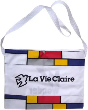 Retro Musette Cycling Feed Bag Race Pro Tote Messenger Bags (La Vie Claire)