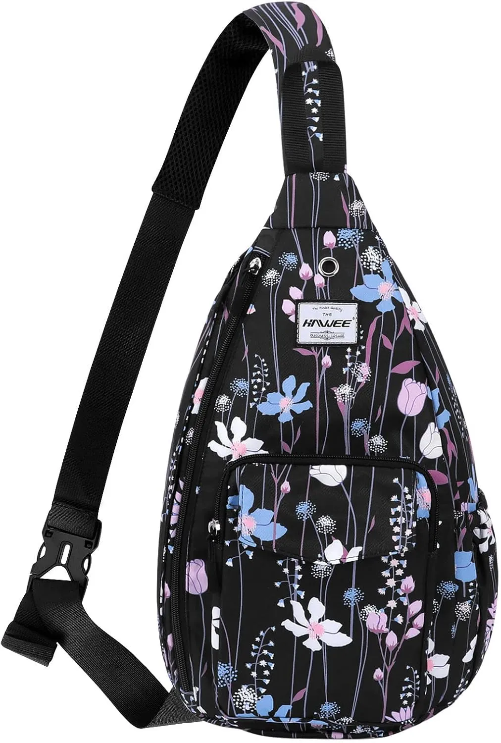 Rope Sling Bag for Women Men Casual Cross Body Daypack Backpack Adjustable Strap Water Repellent for Travel/Sport