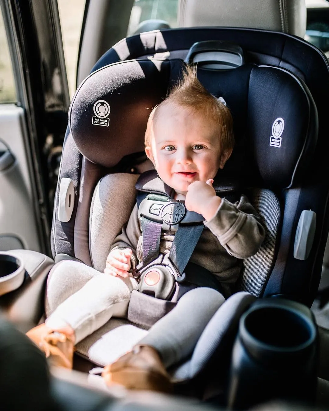 Safety 1st Crosstown DLX All-in-One Convertible Car Seat, Lavender