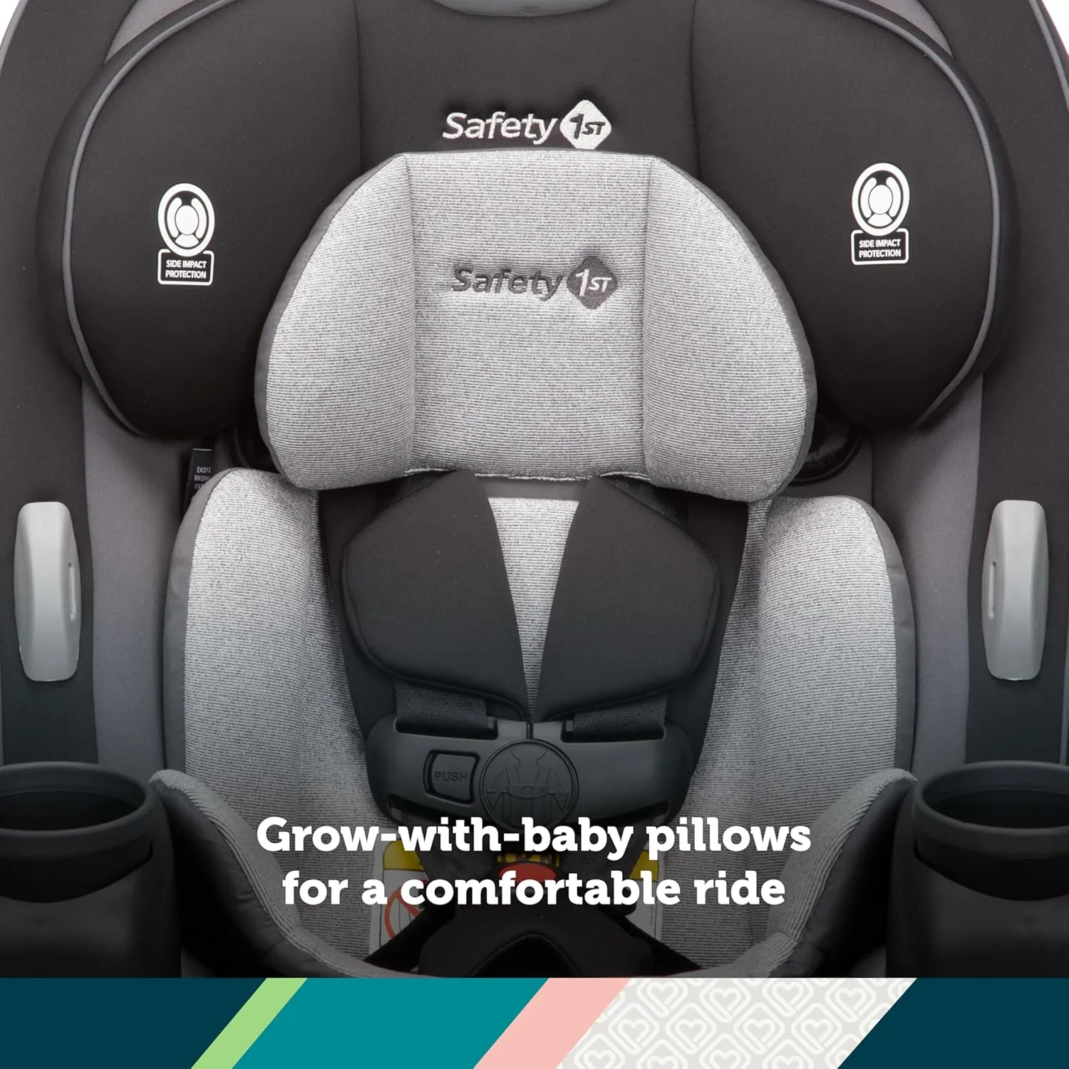 Safety 1st Crosstown DLX All-in-One Convertible Car Seat, Lavender