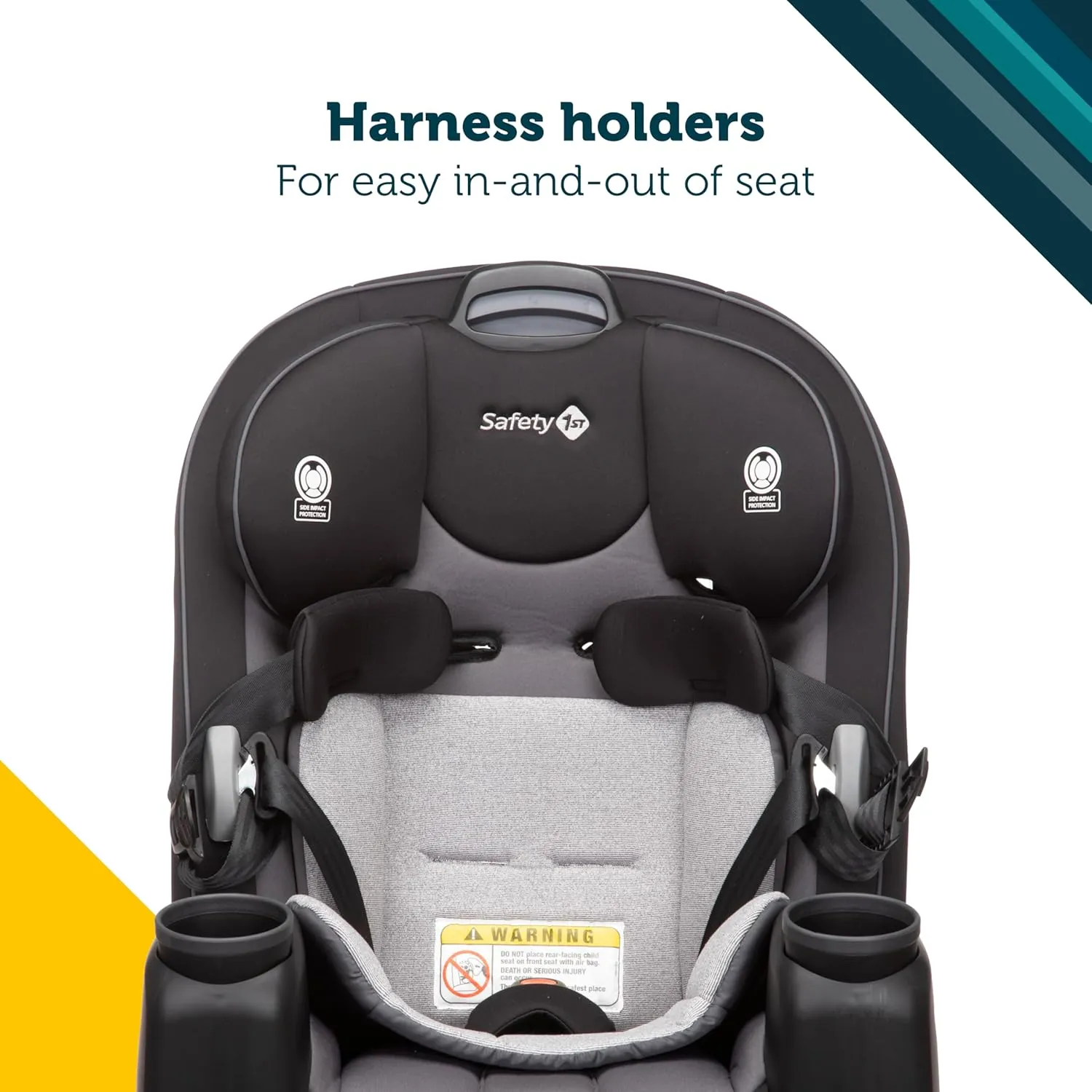 Safety 1st Crosstown DLX All-in-One Convertible Car Seat, Lavender