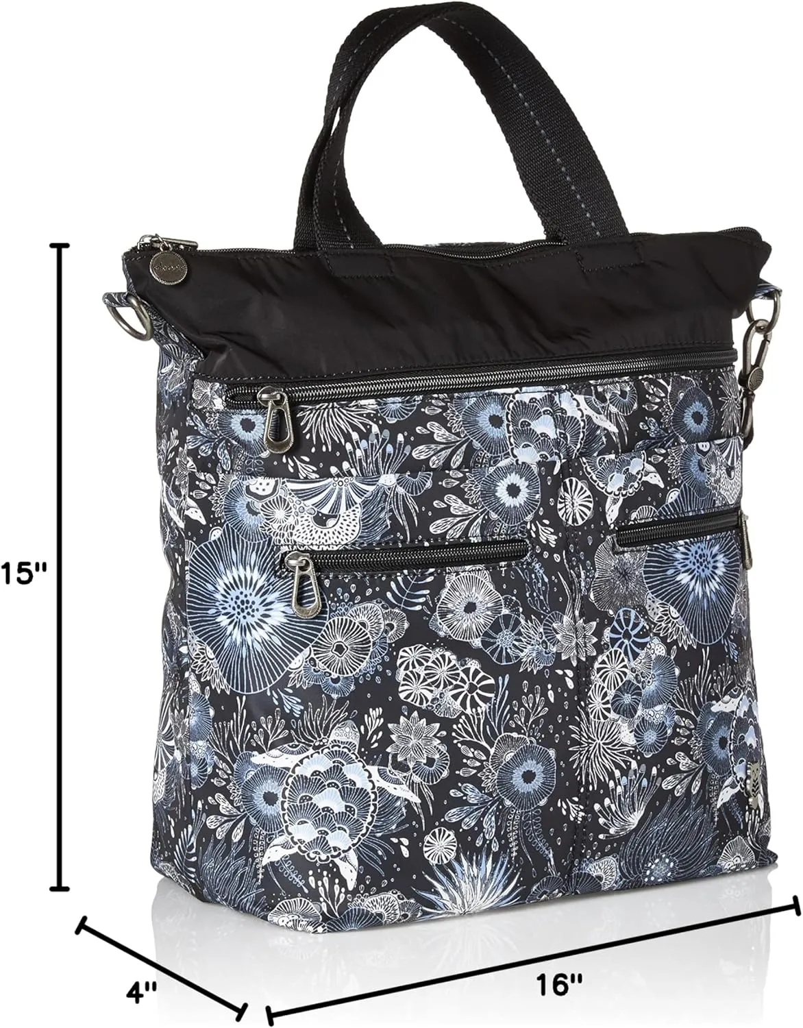 Sakroots Berkeley Convertible Tote in Repreve Eco-Twill
