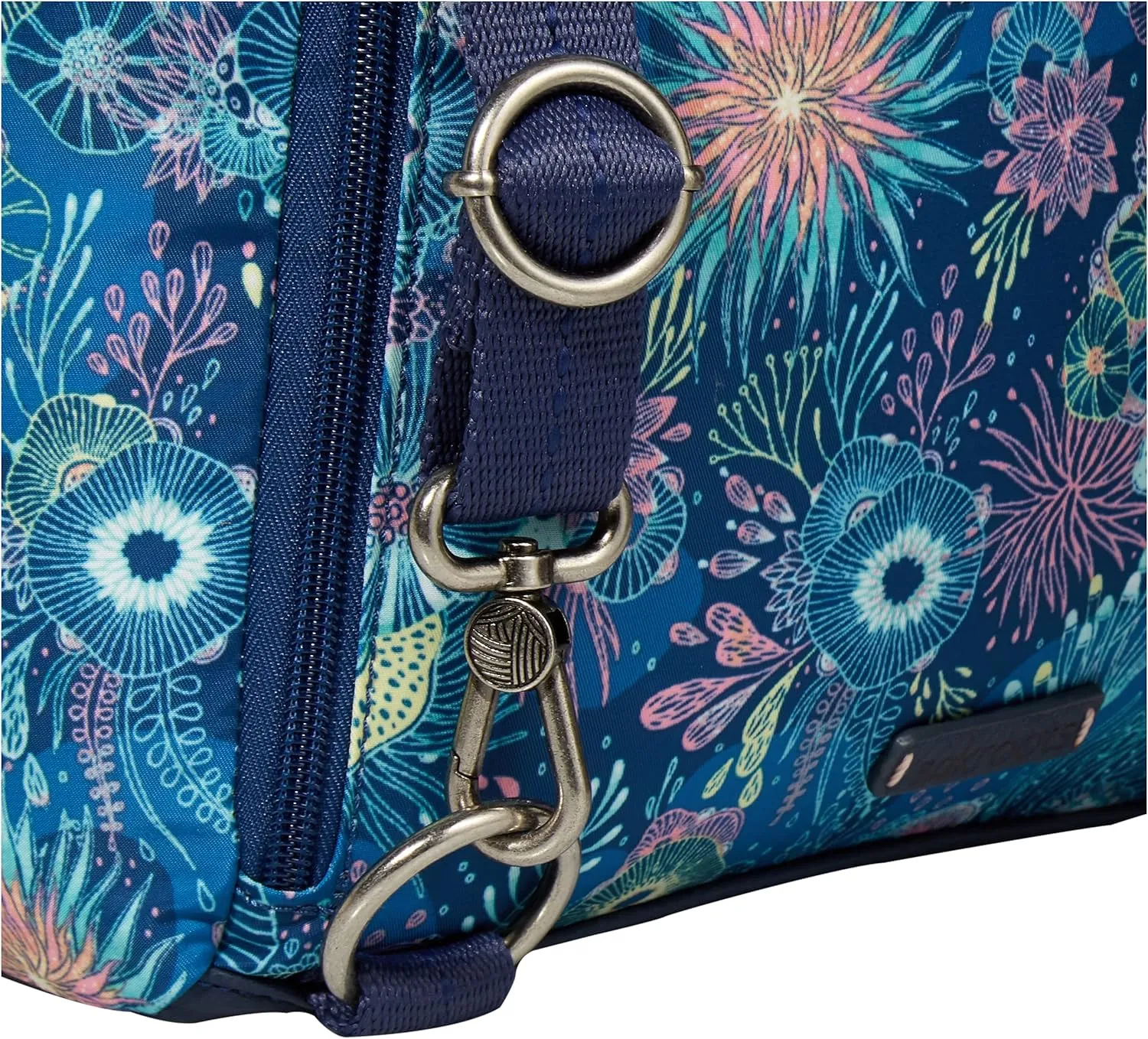 Sakroots womens Eco-twill Loyola Convertible Backpack, Royal Blue Seascape, One Size US