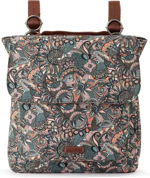 Sakroots Women's Olympic Convertible Backpack, Sienna Spirit Desert, 13IN x 3IN x 12.5IN