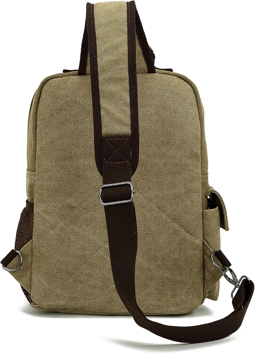 Sechunk Canvas Messenger Bag Sling Bag Crossbody Bag Shoulder Bag Retro Cross Body Handbags