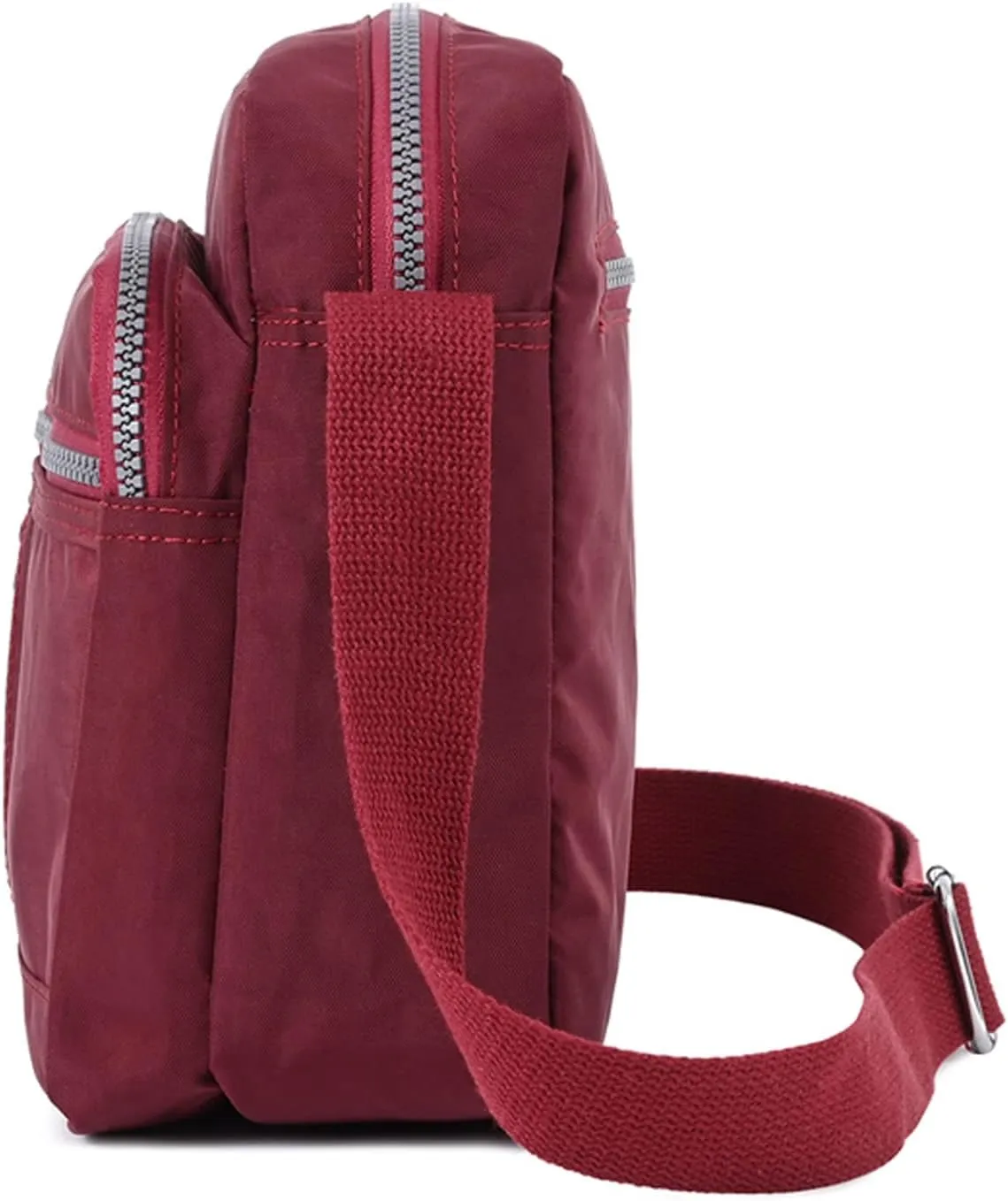 Shoulder Handbags for Women Multiple Pockets Crossbody Purse Bags Waterproof Nylon Messenger Bag