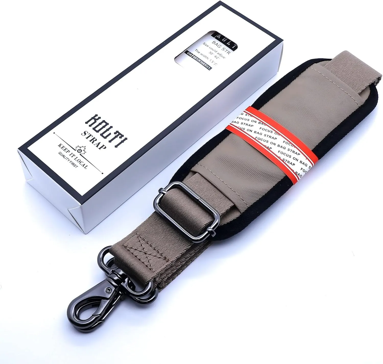 Shoulder Strap, Universal Adjustable Shoulder Belt Replacement Laptop Bag Shoulder Strap with Metal Hooks for Briefcase, Laptop Messenger Bag, Luggage Duffel Camera