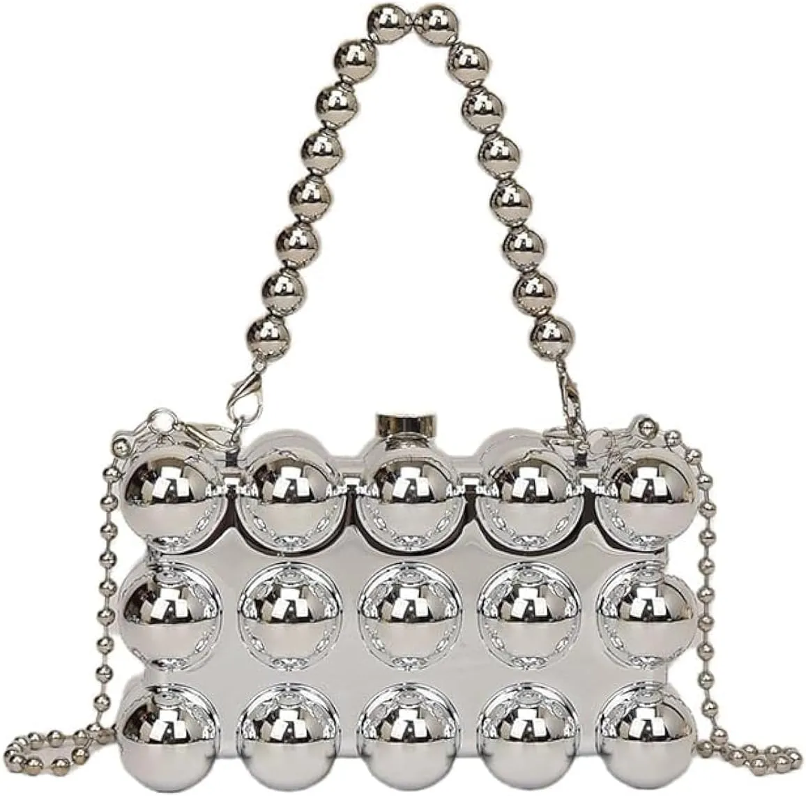 Simcat Women Gold Clutch Purses Beaded Evening Handbag for Wedding Cocktail Party Banquet Daily