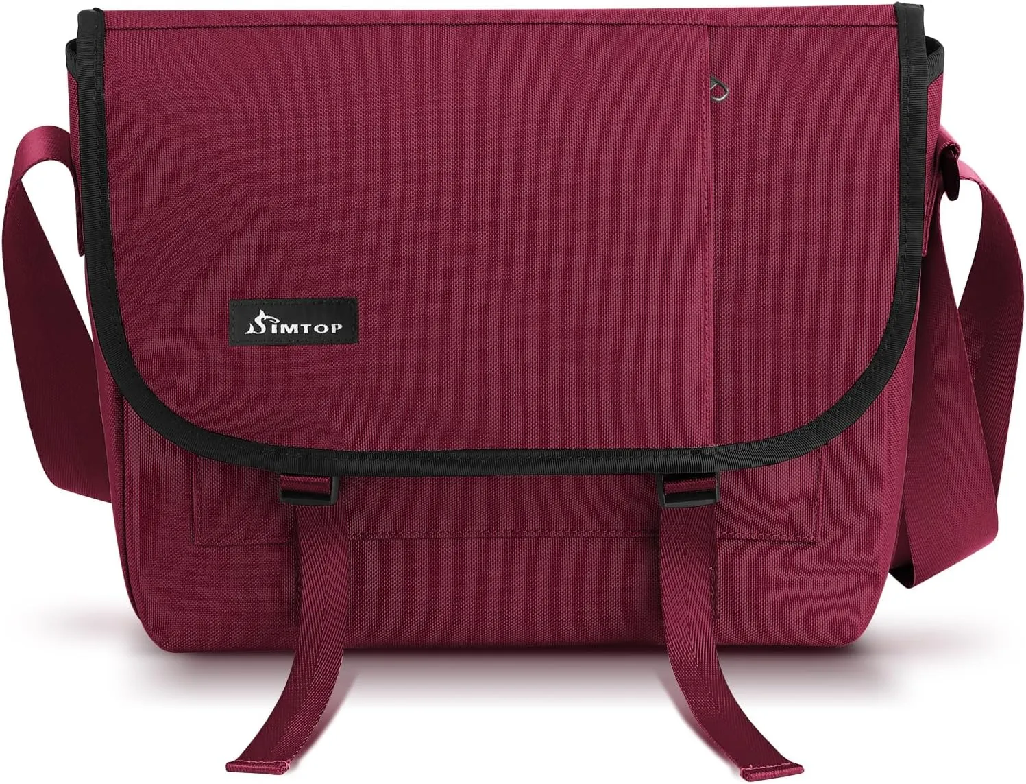 SIMTOP Messenger Bag Crossbody Shoulder Bag for Commuters and Travelers Water Resistant Scratch and Wear Cordura YKK Zipper
