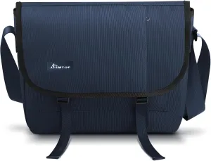 SIMTOP Messenger Bag Crossbody Shoulder Bag for Commuters and Travelers Water Resistant Scratch and Wear Cordura YKK Zipper