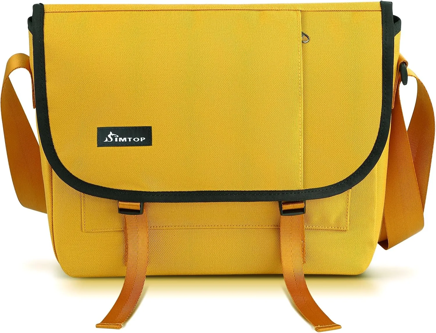 SIMTOP Messenger Bag Crossbody Shoulder Bag for Commuters and Travelers Water Resistant Scratch and Wear Cordura YKK Zipper