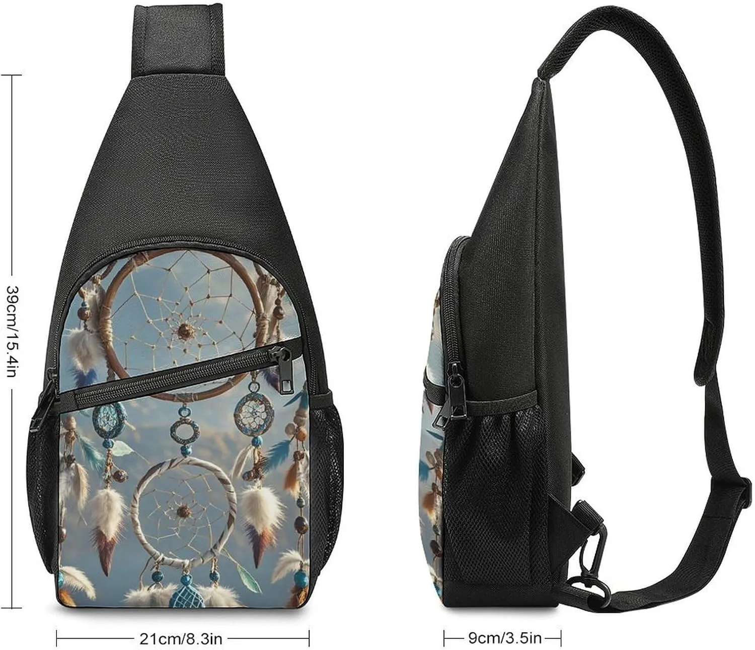 Sling Bag for Women Men Crossbody Bag Chest Bag Lustrous Stone Sling Backpack Fanny Packs Travel Hiking Daypack