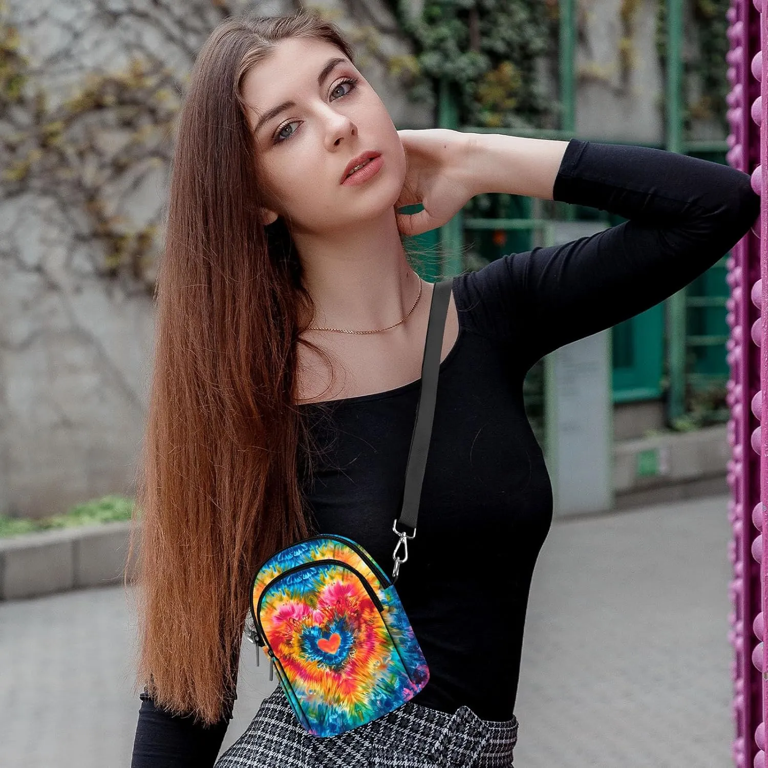 Small Crossbody Bag for Women Cell Phone Purse with Adjustable Strap Shoulder Purse Travel Wallet Bag