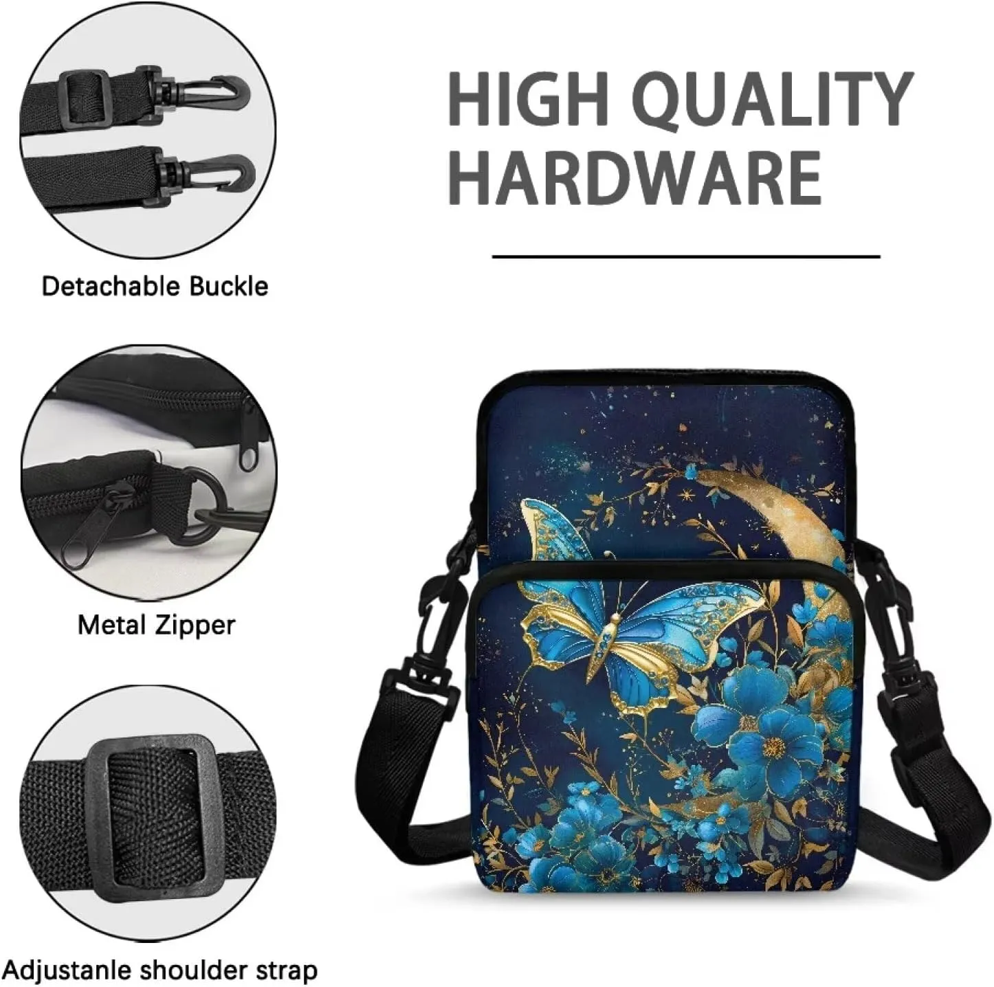 Small Crossbody Bags for Women Small Sling Bag Purses Fanny Pack Wallet Bag Coin Purse Backpack Handbag