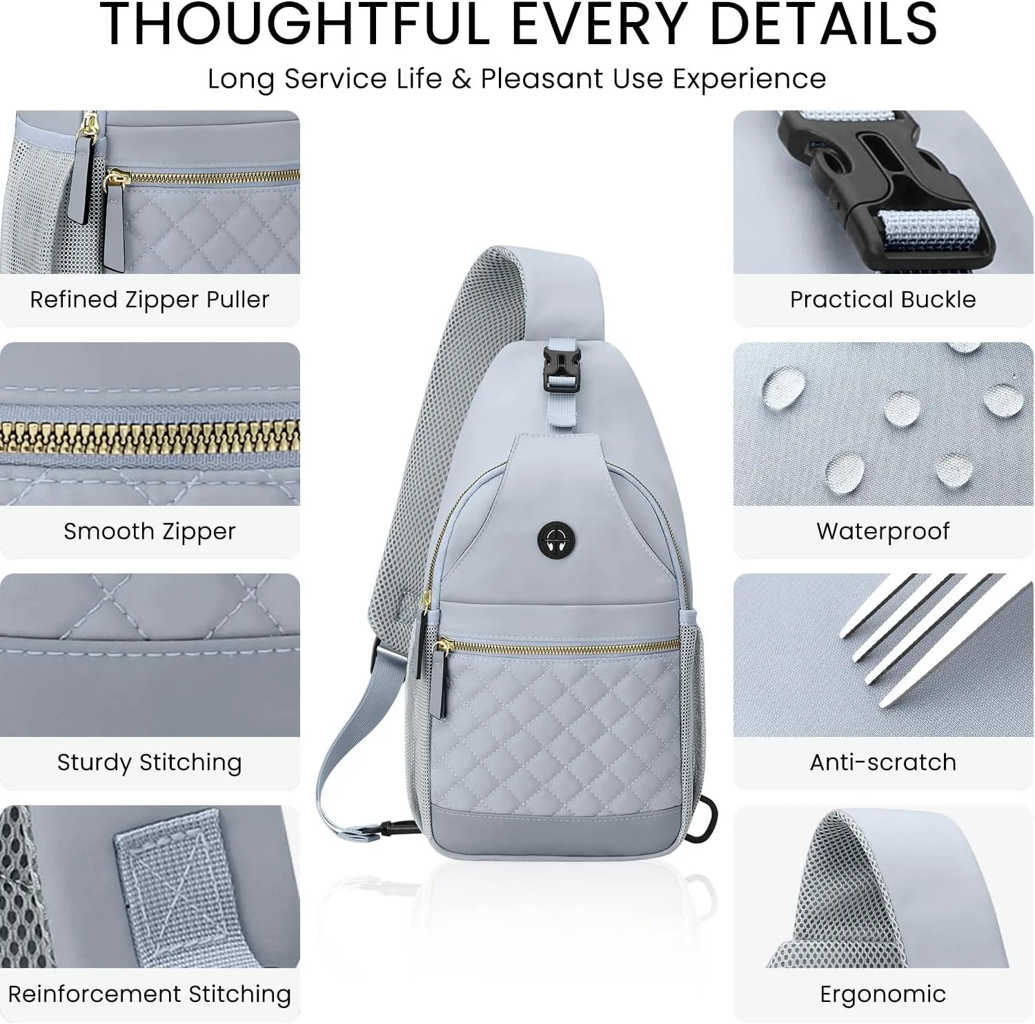 Small Crossbody Purses Bags for Women Men Travel, Chest Sling Bag Women Casual Cross Body Bag for Woman Sling Backpack