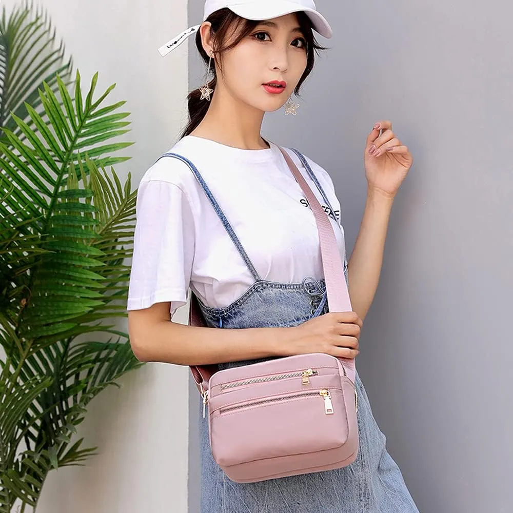 Small Crossbody Purses for Women Multi Pocket Casual Crossbody Bag Cellphone Wallet Purse Shoulder Bag