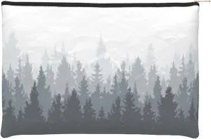 Small Makeup Pouch for Women,Vintage Forest Makeup Bag Travel Water Resistant Cosmetic Bags Purse Accessories Organizer Gift
