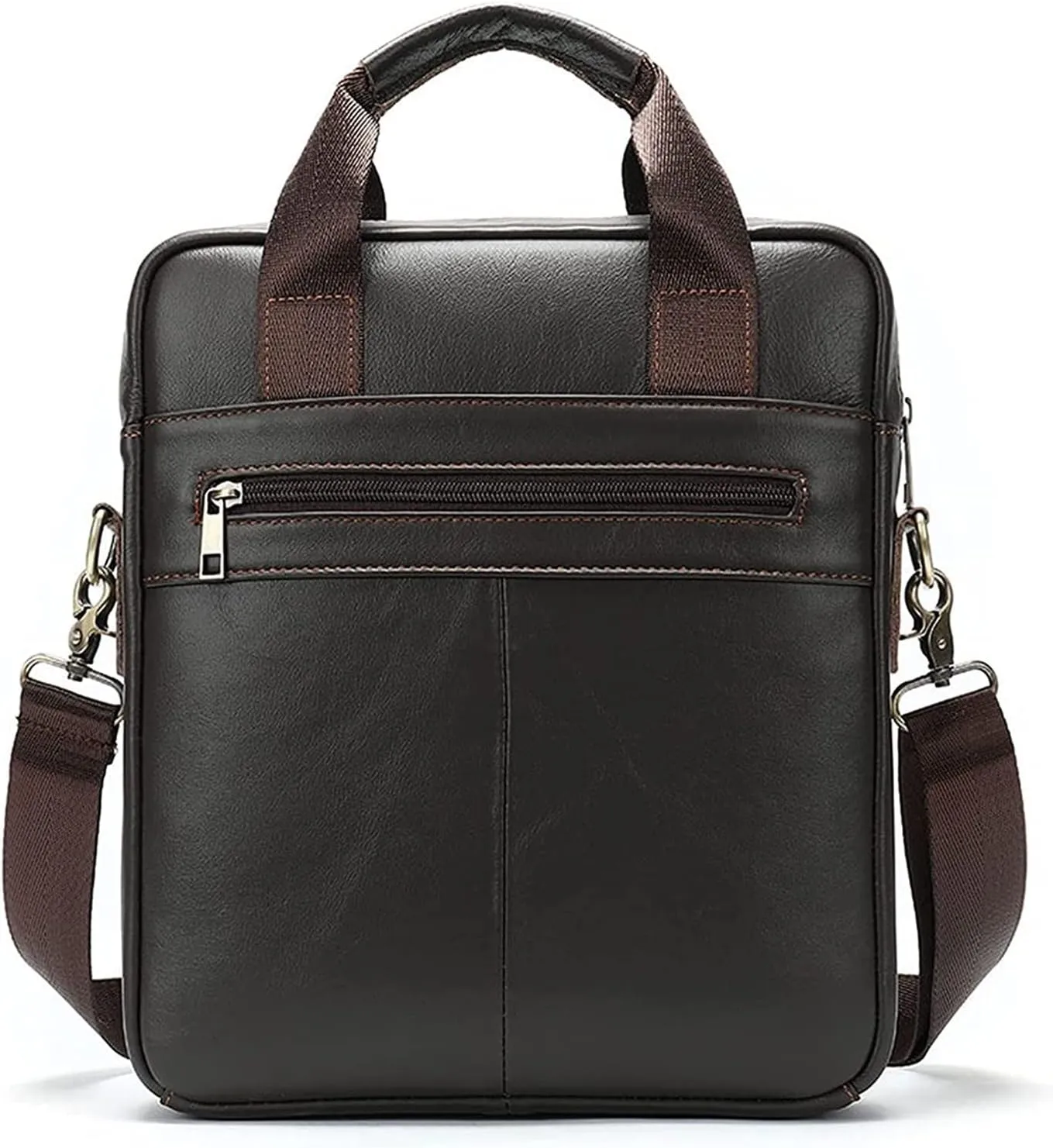 Small Messenger Bag for Men Retro Handbag, Tablet Handbag Vintage Leather Messenger Bag Casual Shoulder Bag