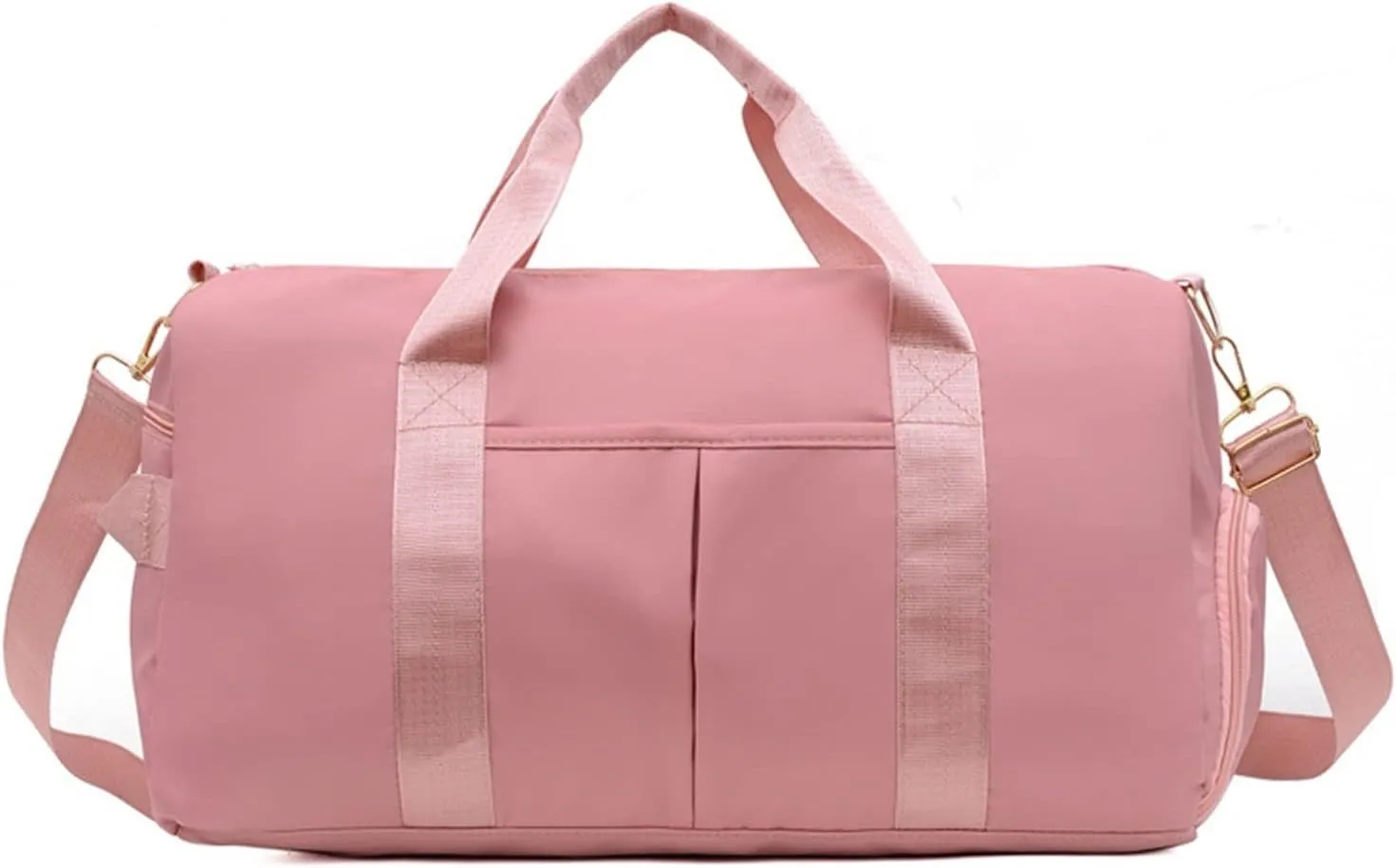 Sports Duffel Bags Travel Bags For Women Large Capacity Men Sports bag Waterproof Weekend Sac Voyage Female Messenger Bag Dry And Wet(Pink)